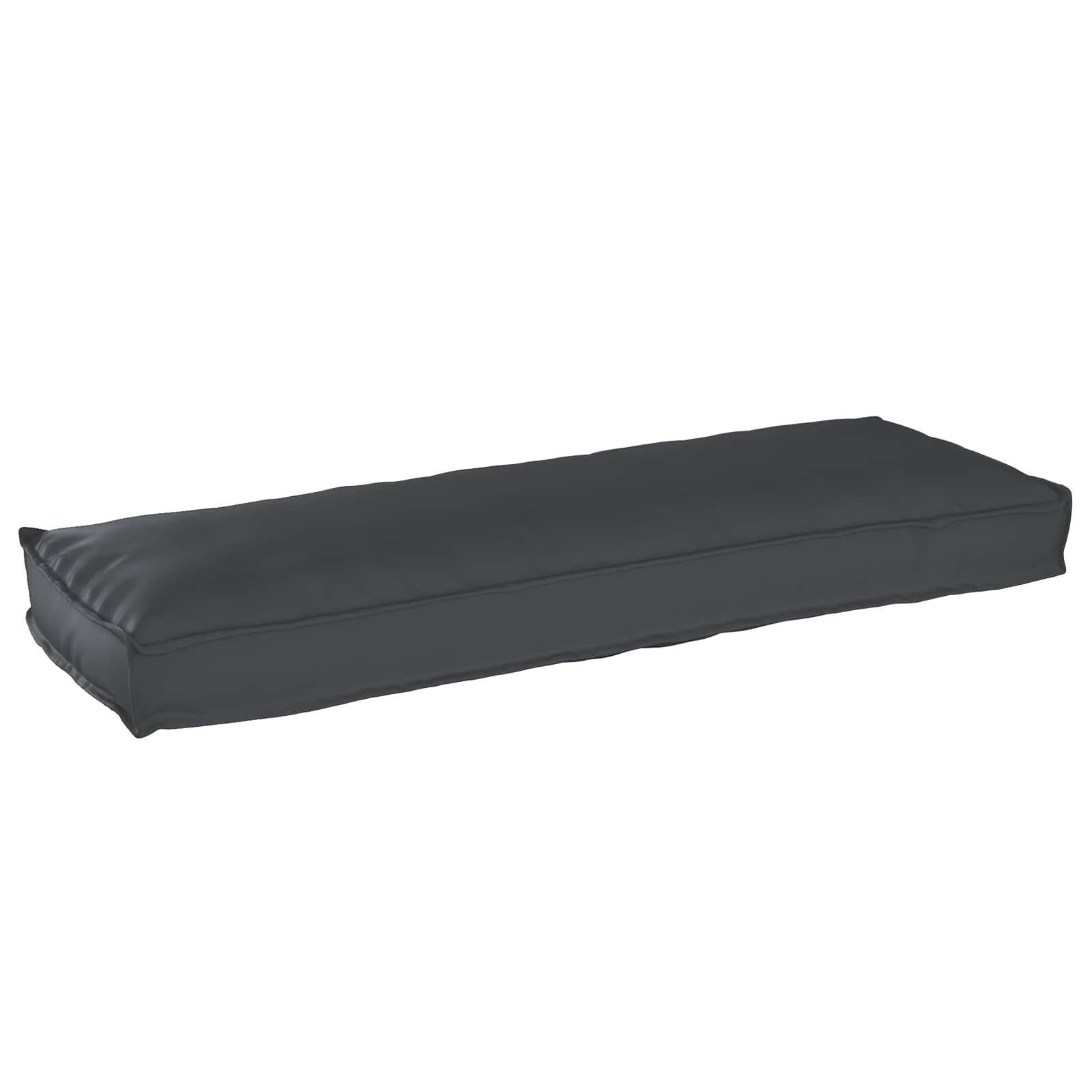 vidaXL Ligbedkussen voor Bank - Antraciet 120 x 40 x 8 cm - Oxford Stof