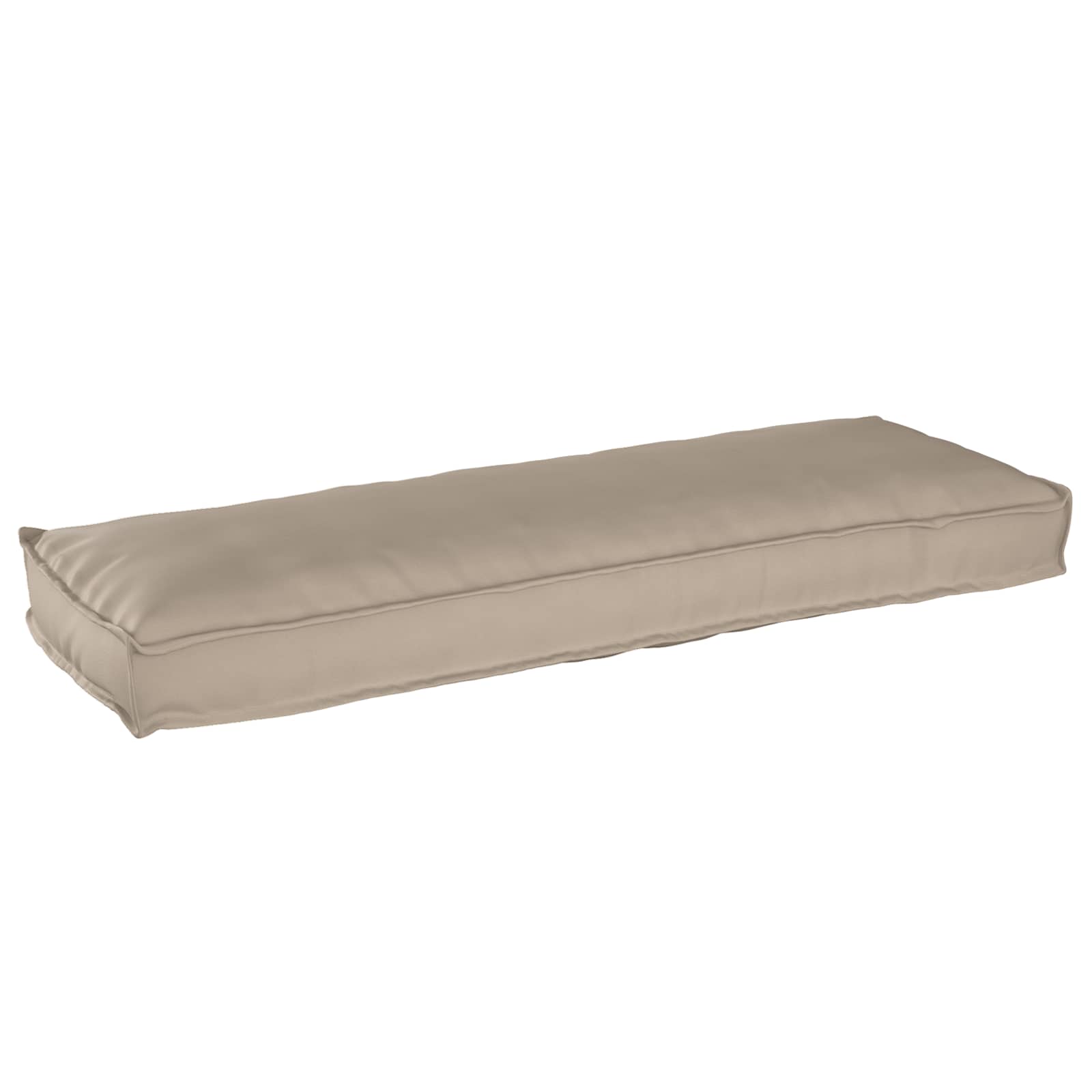 vidaXL Ligbedkussen voor Bank - Antraciet 120 x 40 x 8 cm - Oxford Stof