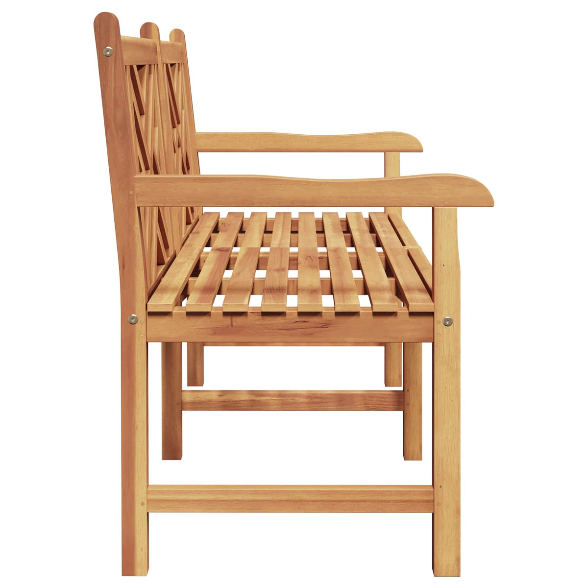 vidaXL Tuinbank Bruin 228 x 60 x 90 cm Massief teakhout