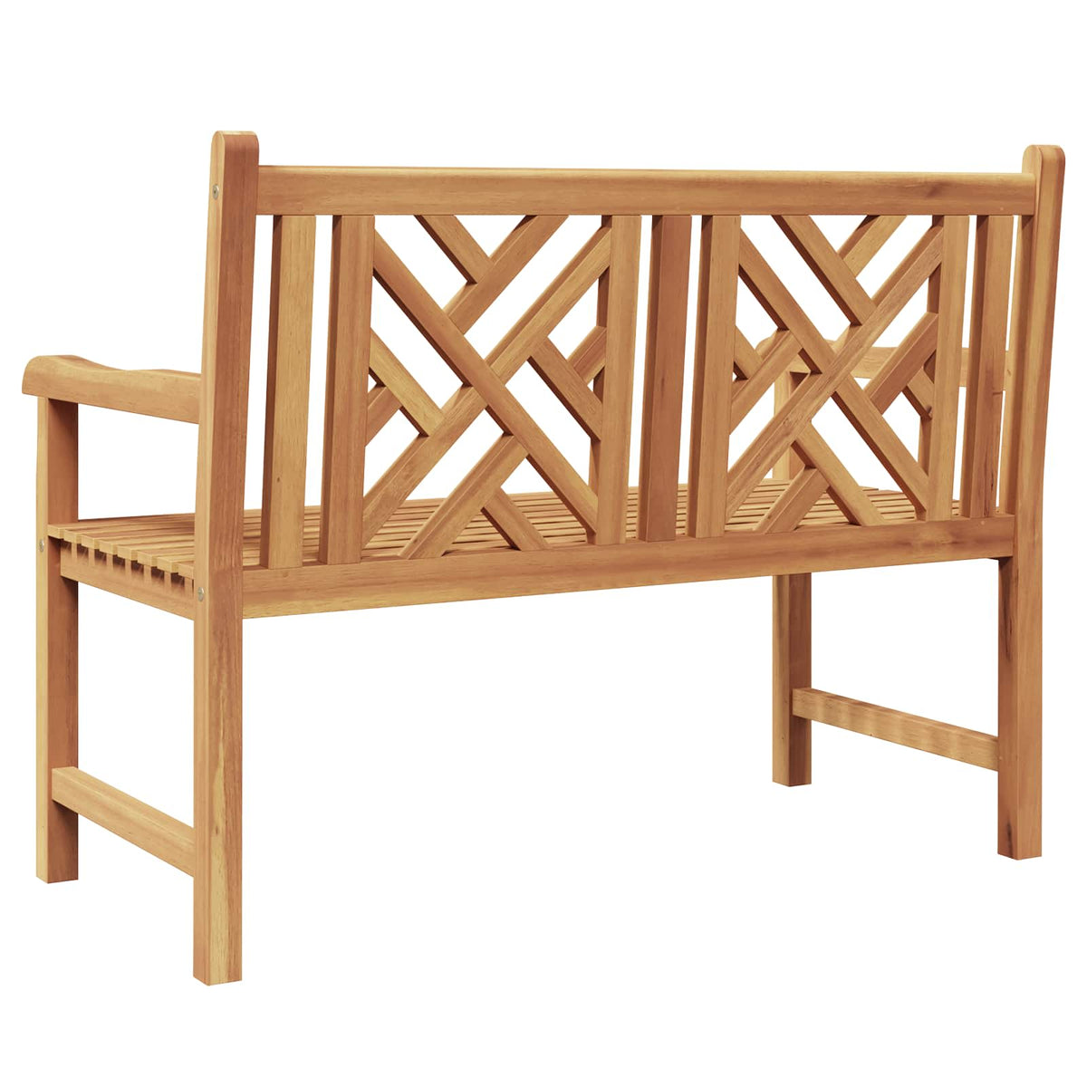 vidaXL Tuinbank Bruin 228 x 60 x 90 cm Massief teakhout