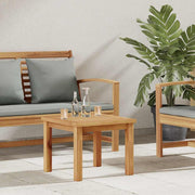 vidaXL Salontafel Bruin 45 x 45 x 36 cm Massief teakhout