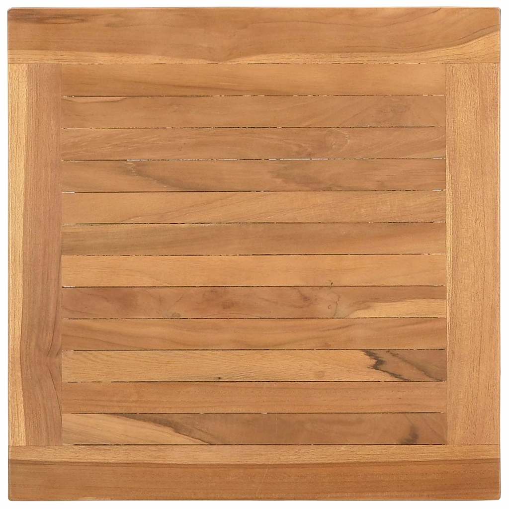 vidaXL Salontafel Bruin 45 x 45 x 36 cm Massief teakhout