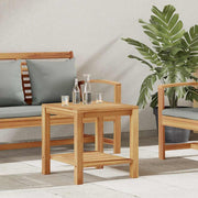 vidaXL Salontafel Bruin 45 x 45 x 45 cm Massief teakhout