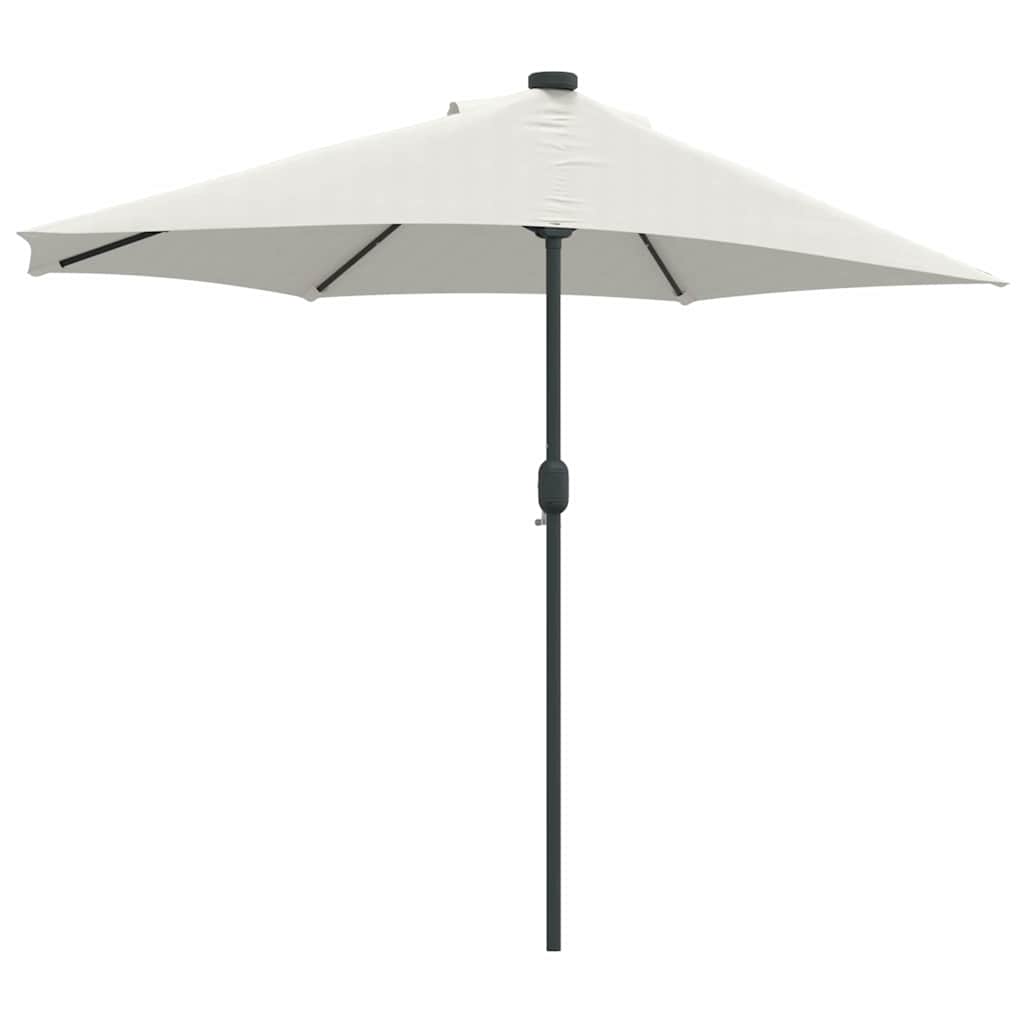 vidaXL Tuinsaal Half Zand 294 x 150 x 224 cm Stof