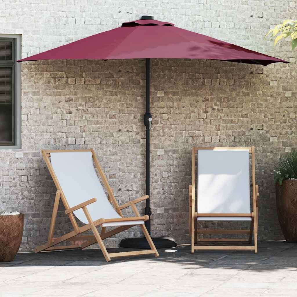 vidaXL Tuinsaal Half Zand 294 x 150 x 224 cm Stof