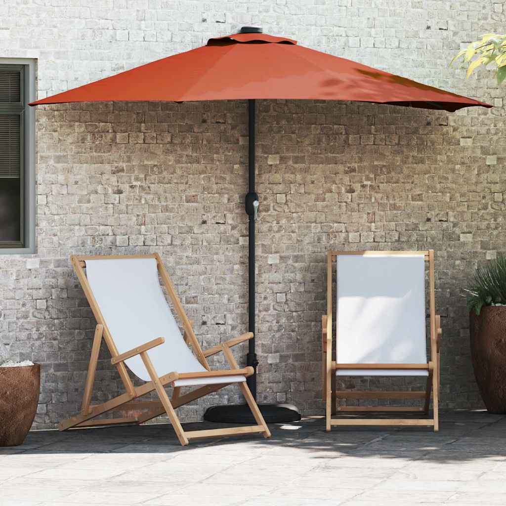 vidaXL Tuinsaal Half Zand 294 x 150 x 224 cm Stof