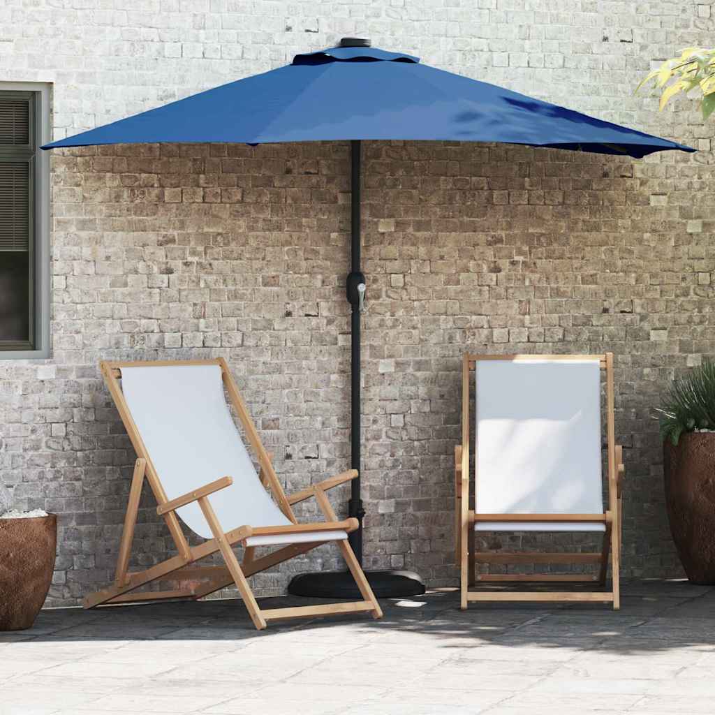 vidaXL Tuinsaal Half Zand 294 x 150 x 224 cm Stof