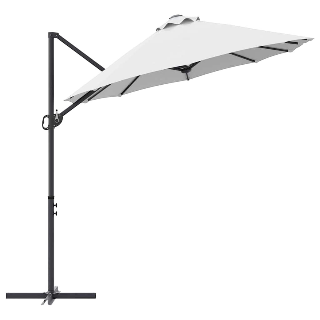vidaXL Tuin Cantilever Parasol Zand 372 x 198 x 243 cm