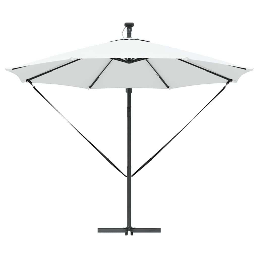 vidaXL Cantilever Banana Parasol Zand 294 x 294 x 248 cm
