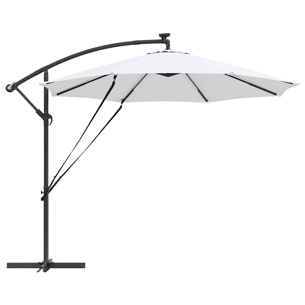 vidaXL Cantilever Banana Parasol Zand 294 x 294 x 248 cm