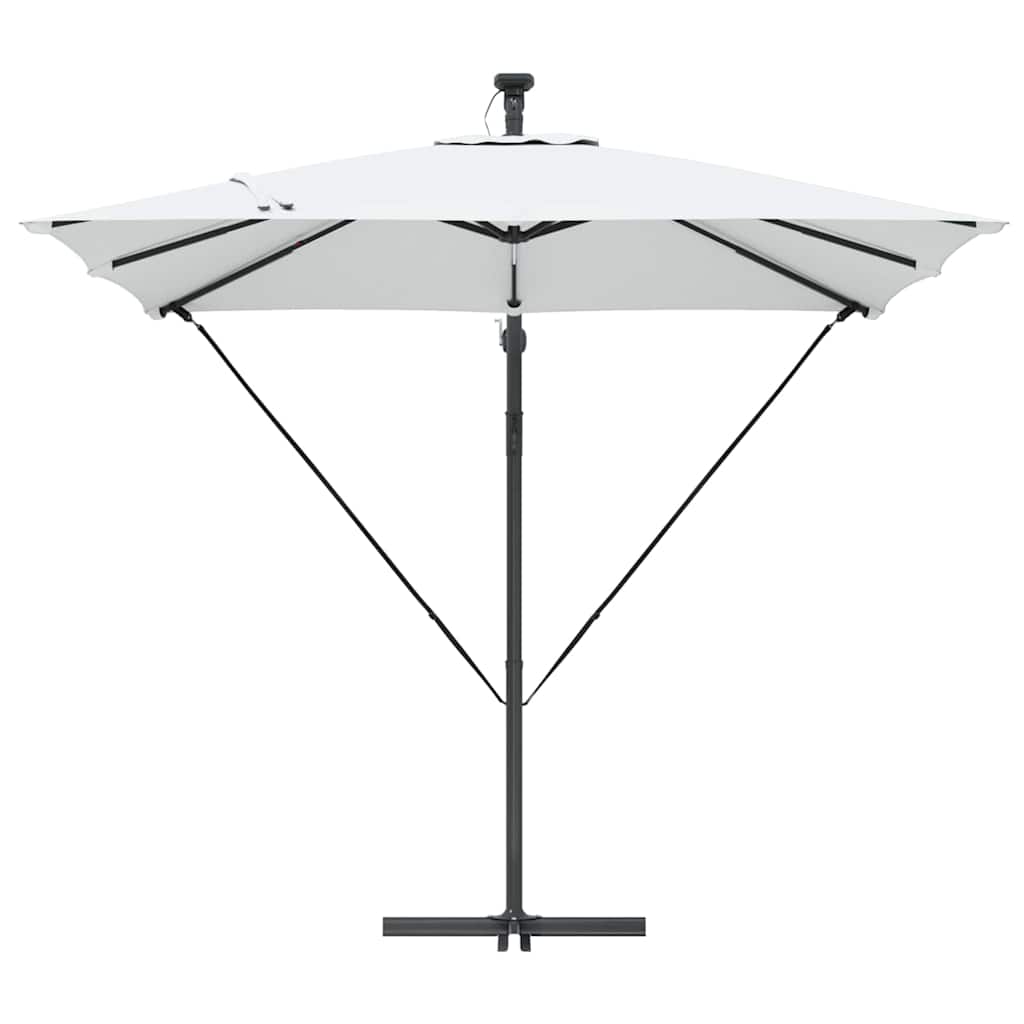 vidaXL Cantilever Banana Parasol Zand 249 x 249 x 250 cm