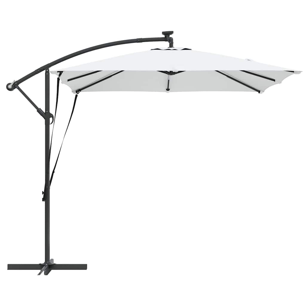 vidaXL Cantilever Banana Parasol Zand 249 x 249 x 250 cm