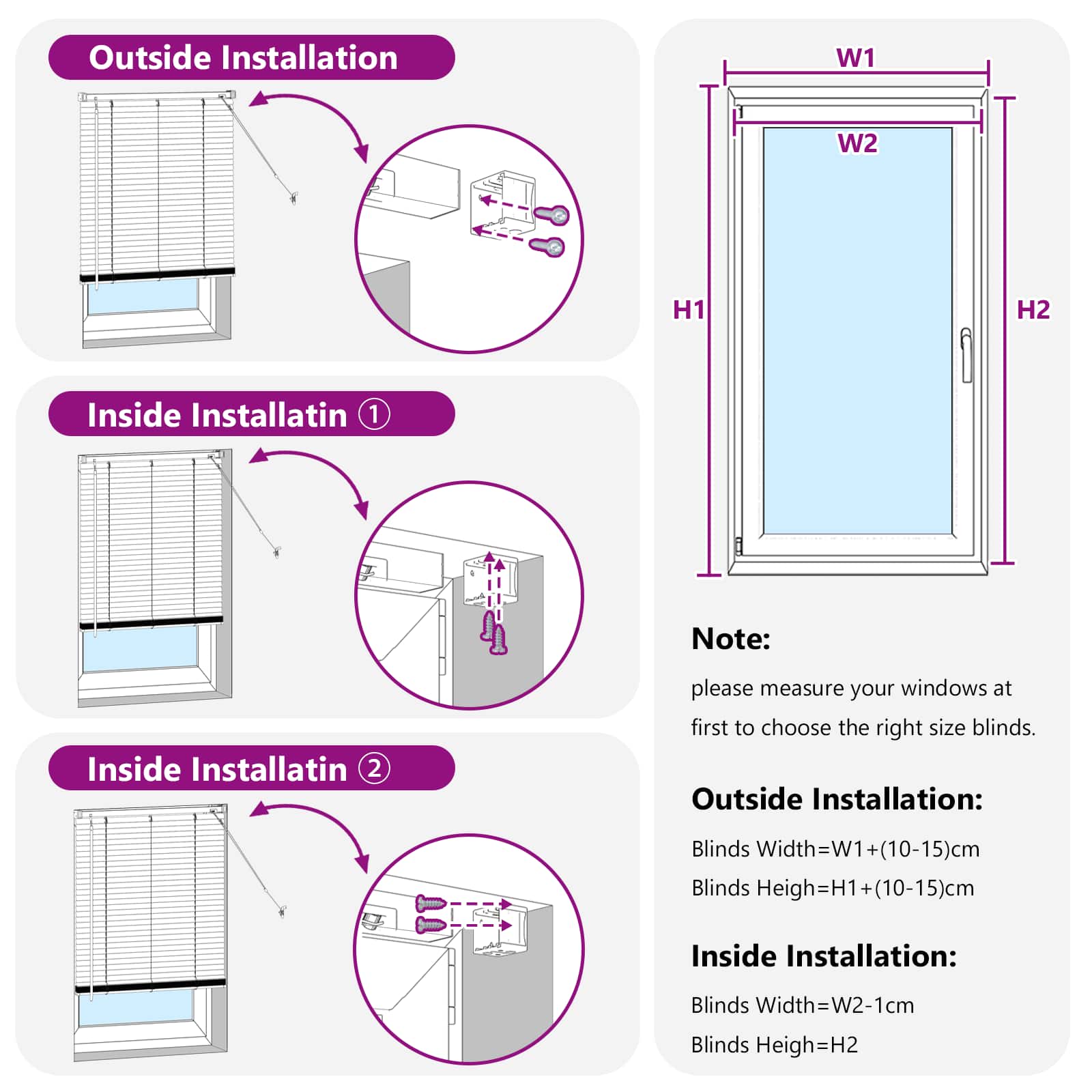 vidaXL Venetiaanse Blind Verstelbaar Zilvergrijs 150 x 40 cm PVC