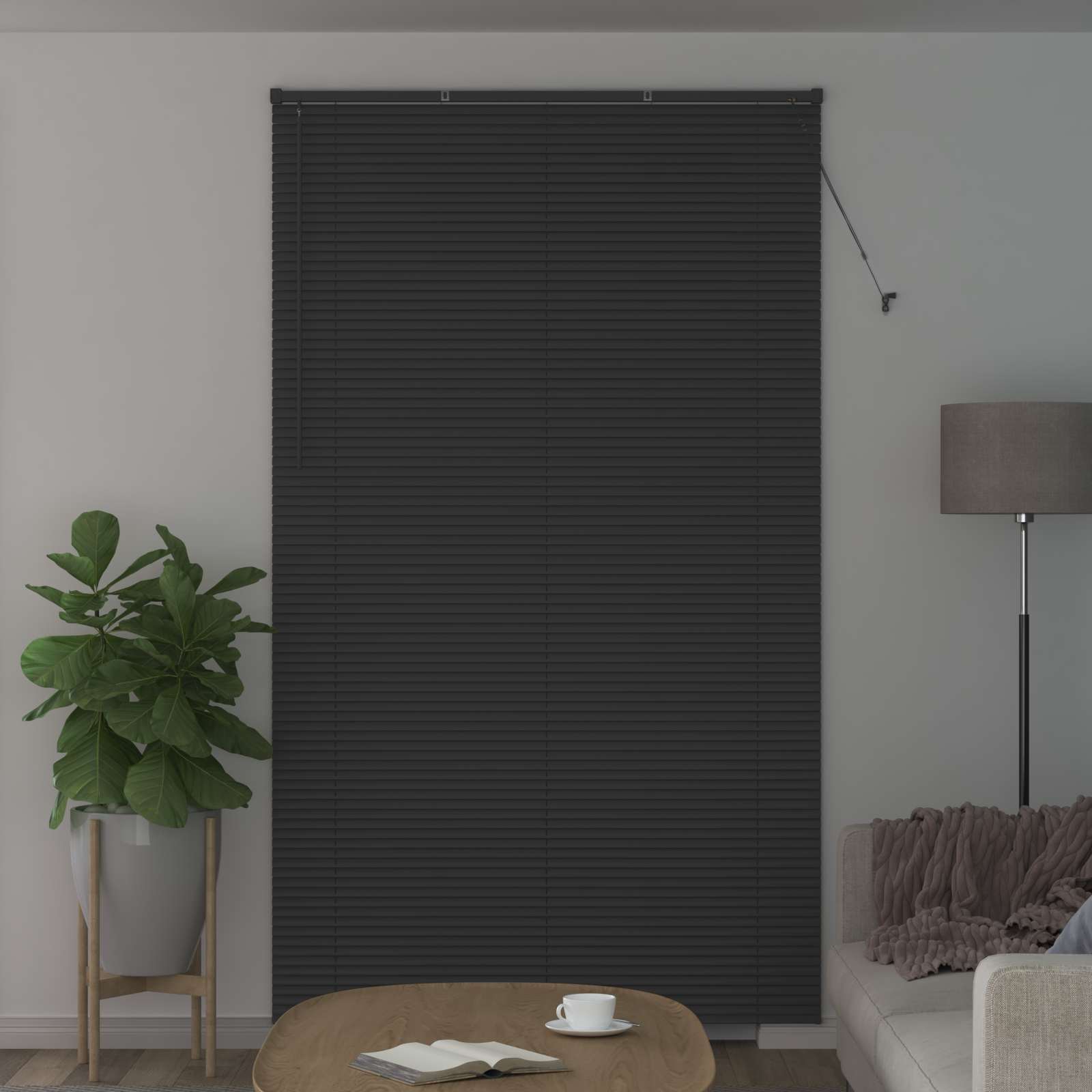 vidaXL Venetiaanse Blind Verstelbaar Zilvergrijs 150 x 40 cm PVC