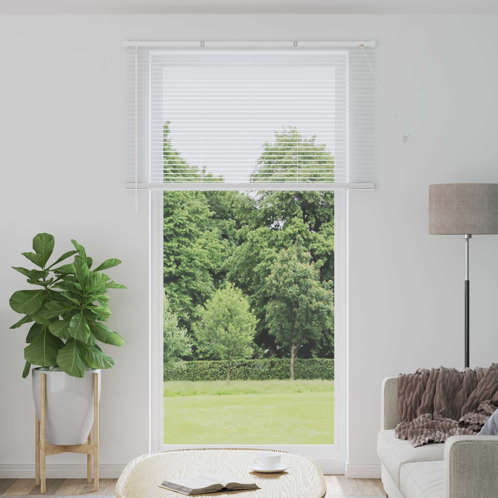 vidaXL Venetiaanse Blind Verstelbaar Zilvergrijs 150 x 40 cm PVC