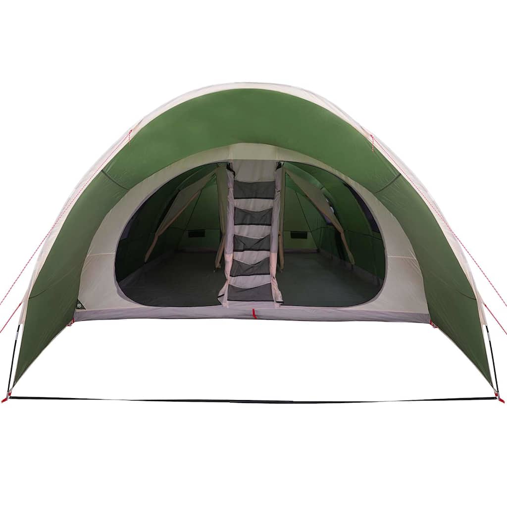 vidaXL Tunneltent met dak met opslag Groen 710 x 460 x 245 cm