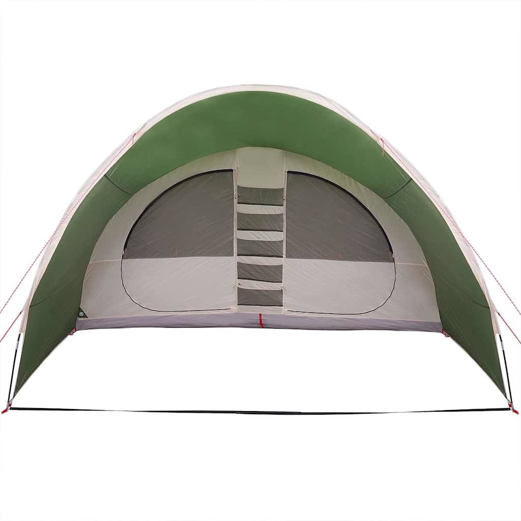 vidaXL Tunneltent met dak met opslag Groen 710 x 460 x 245 cm