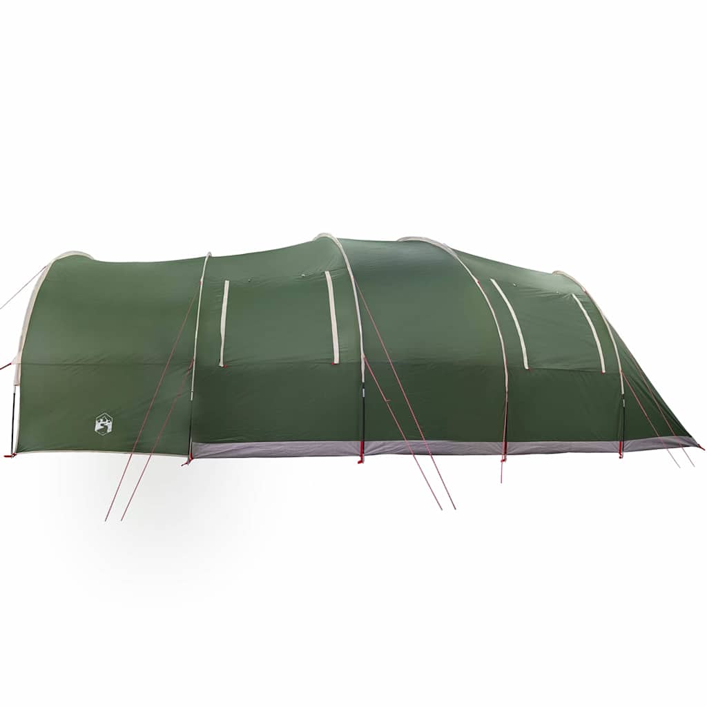 vidaXL Tunneltent met dak met opslag Groen 710 x 460 x 245 cm