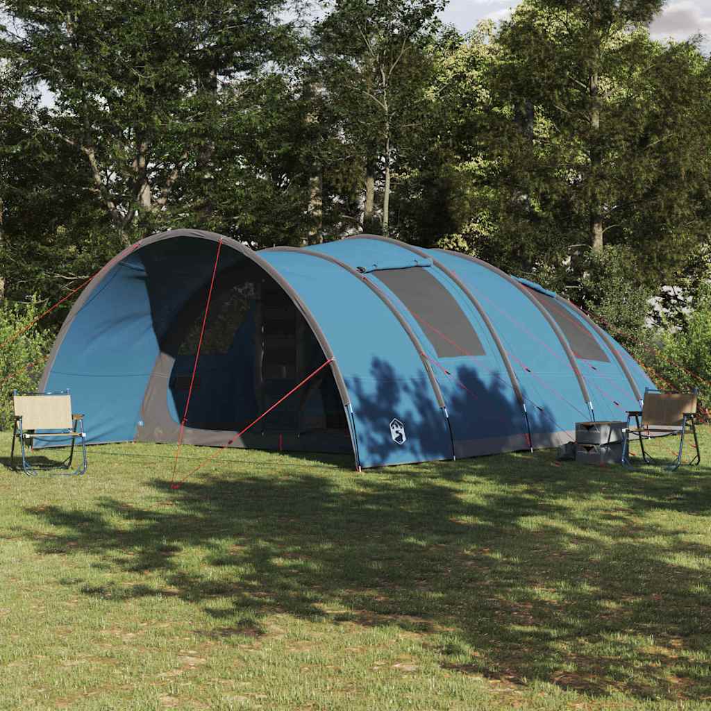 vidaXL Tunneltent met dak met opslag Groen 710 x 460 x 245 cm