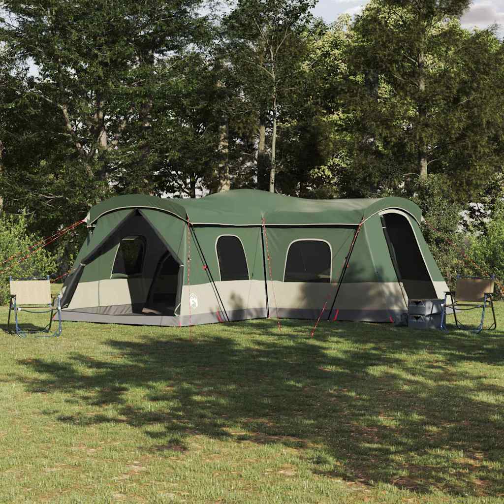 vidaXL Tent Groen 680 x 510 x 210 cm 185T Polyester met PU Coating