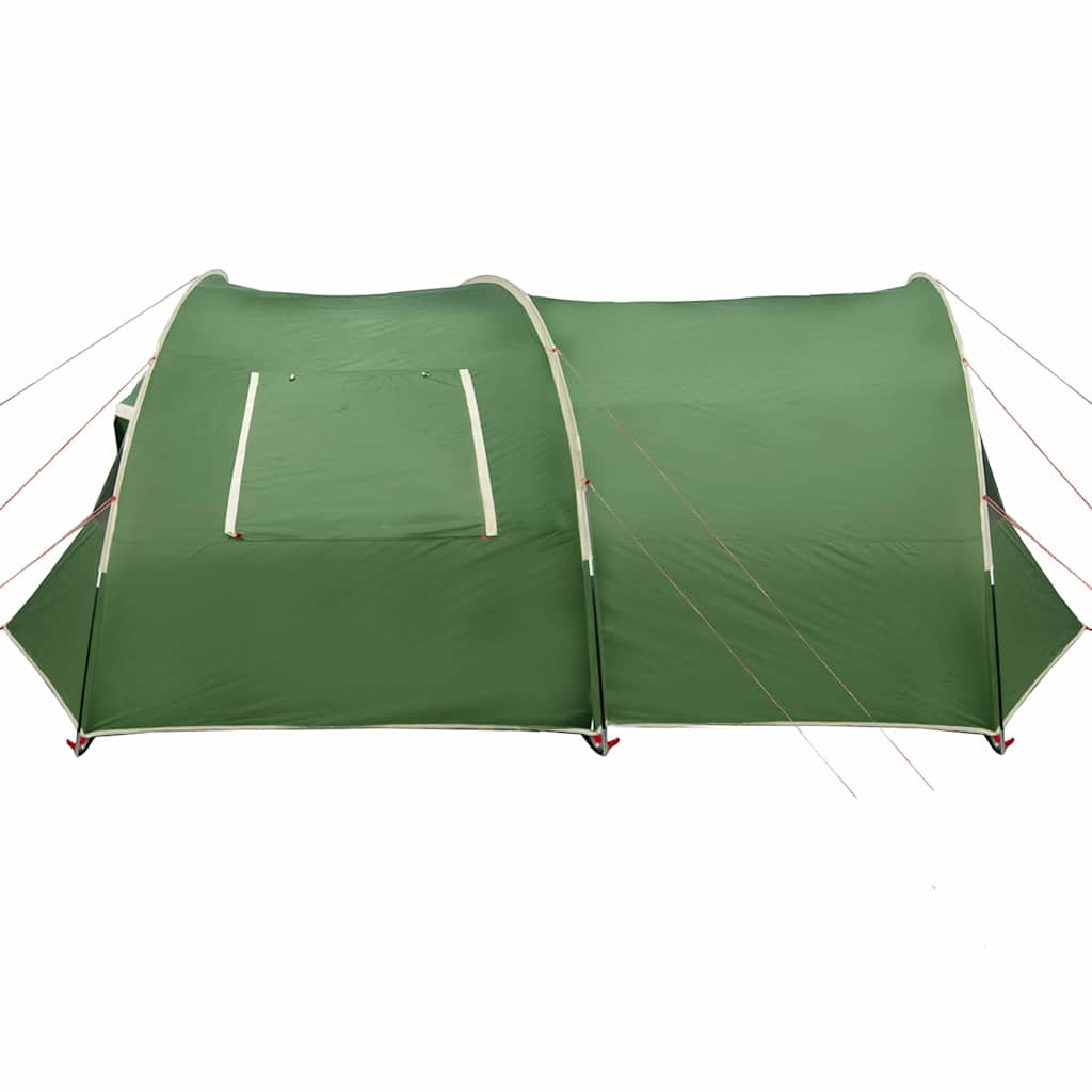vidaXL Tunneltent met dak met opslag Groen en Wit 700 x 590 x 215 cm