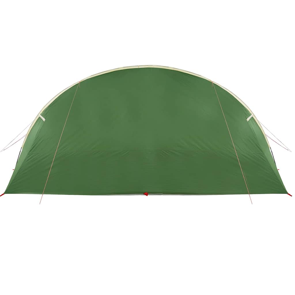vidaXL Tunneltent met dak met opslag Groen en Wit 700 x 590 x 215 cm