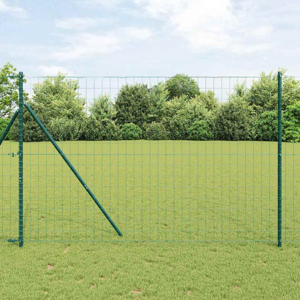 vidaXL Euro Hek Groen 0.4x10 m Staal