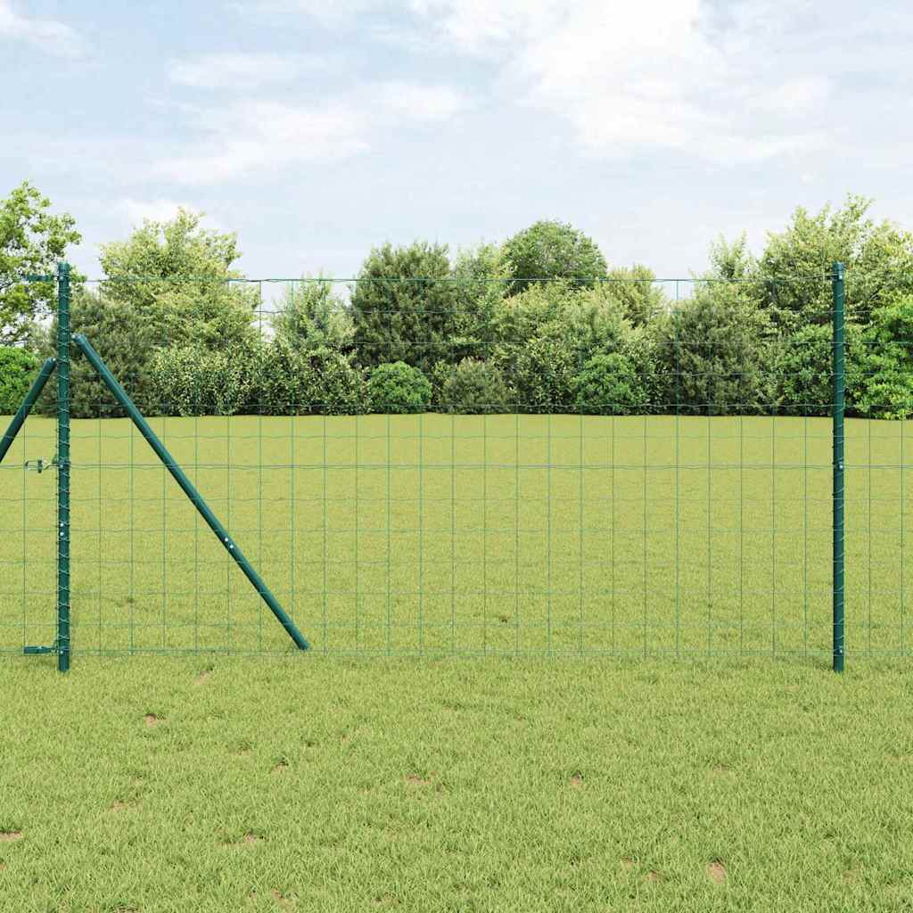 vidaXL Euro Hek Groen 0.4x10 m Staal