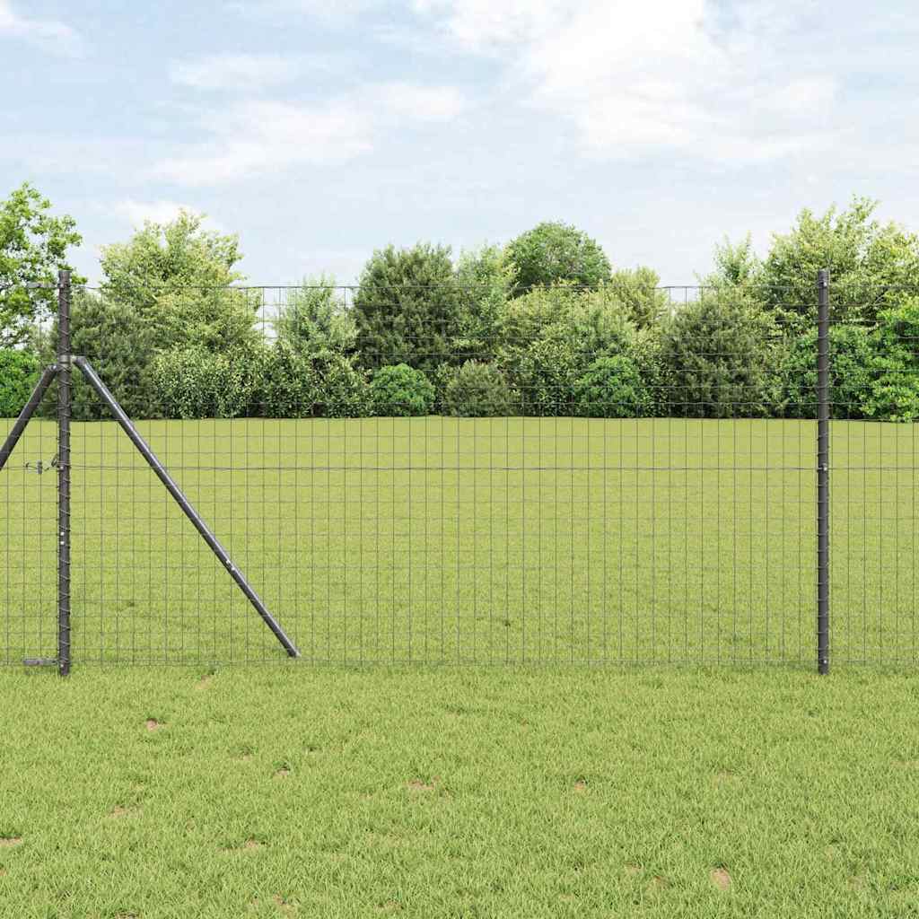 vidaXL Euro Hek Groen 0.4x10 m Staal