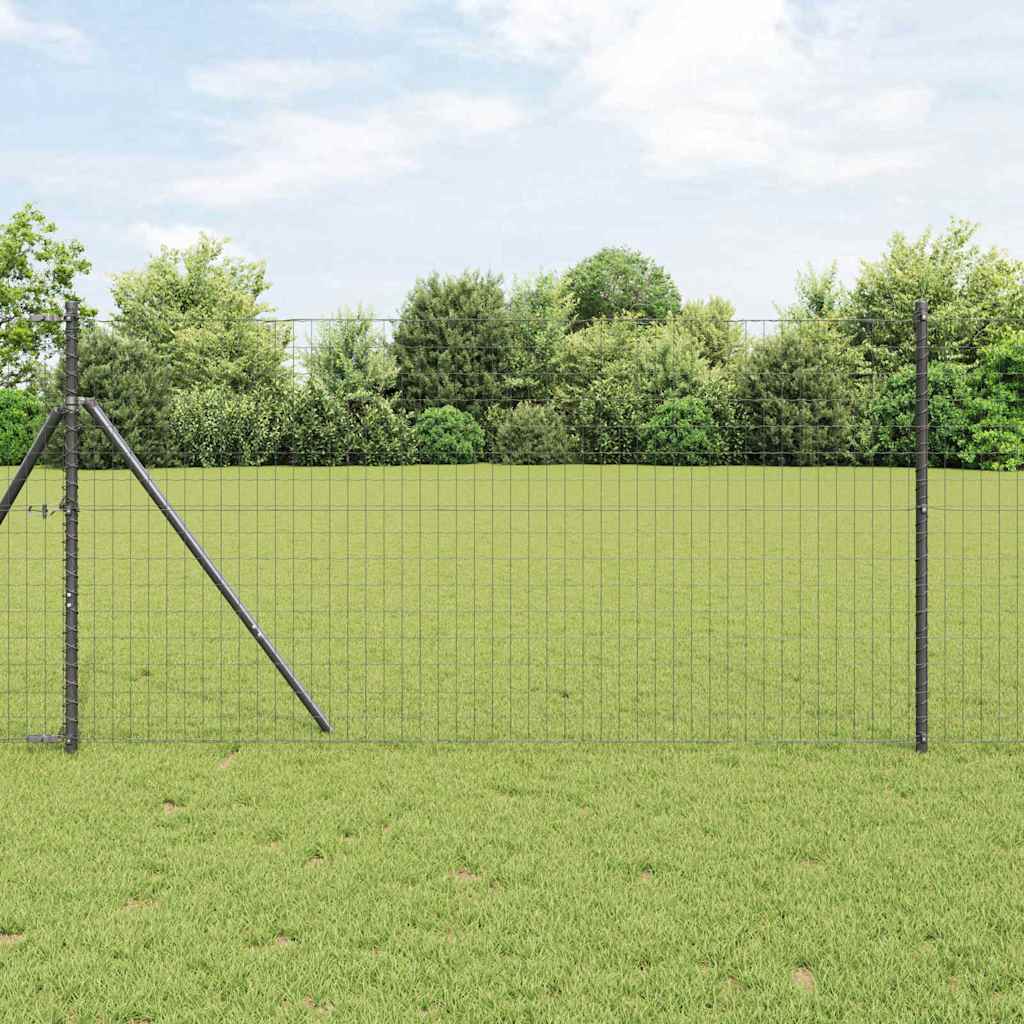 vidaXL Euro Hek Groen 0.4x10 m Staal