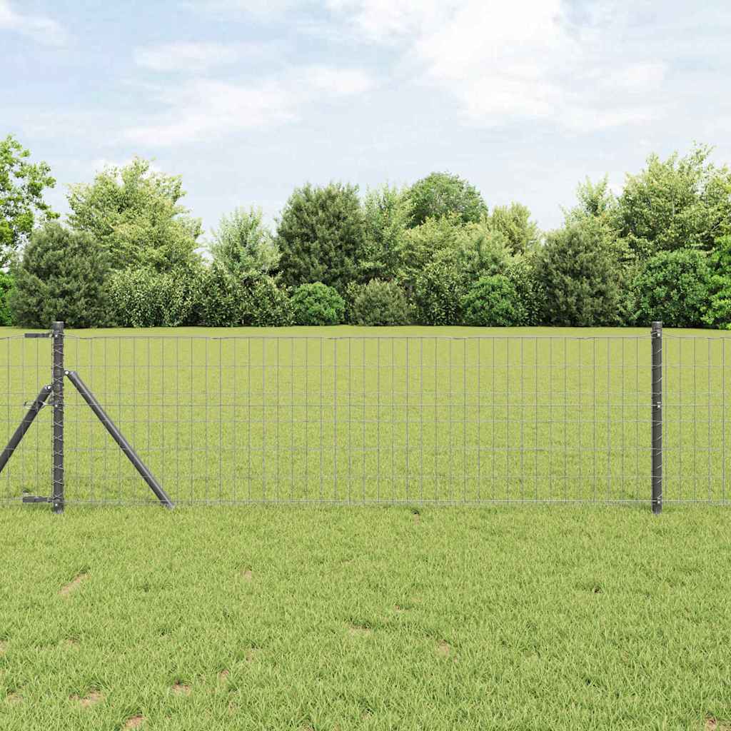 vidaXL Euro Hek Groen 0.4x10 m Staal