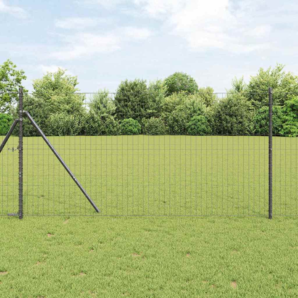 vidaXL Euro Hek Groen 0.4x10 m Staal