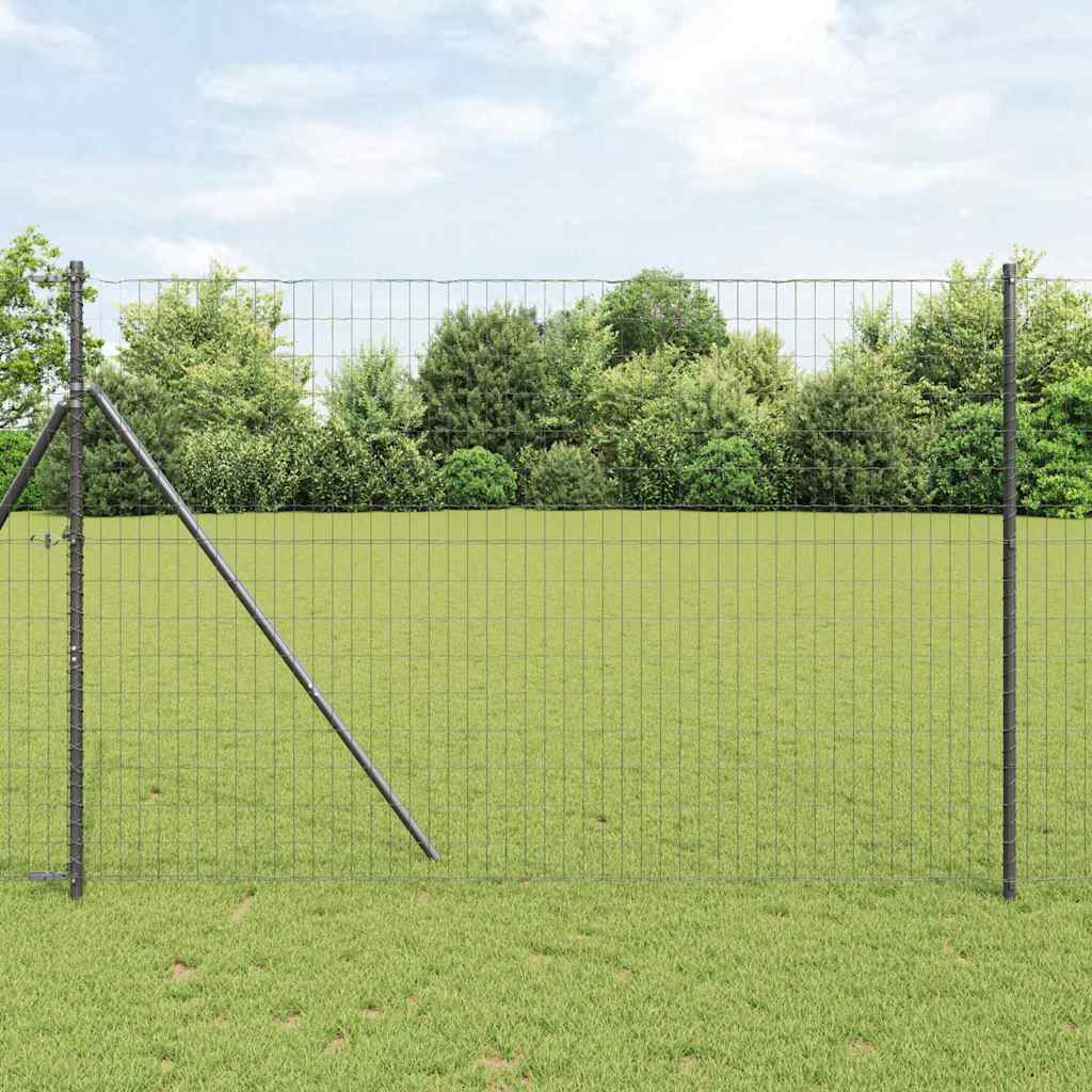 vidaXL Euro Hek Groen 0.4x10 m Staal