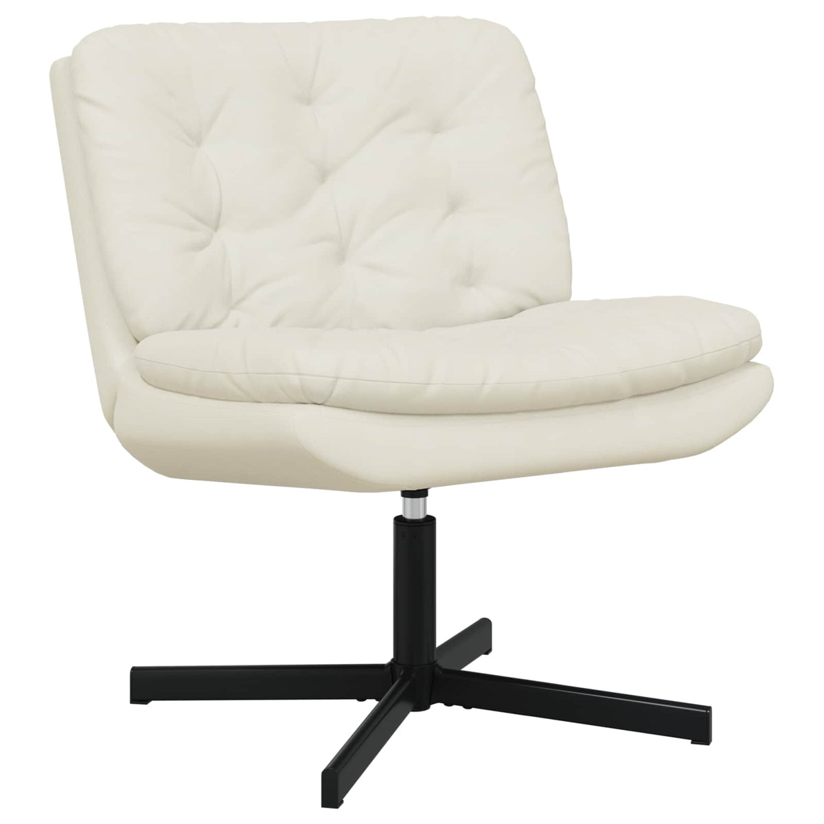 vidaXL Draaibare Relaxstoel met kussen Blauw 63 x 75 x 76 cm Fluweel