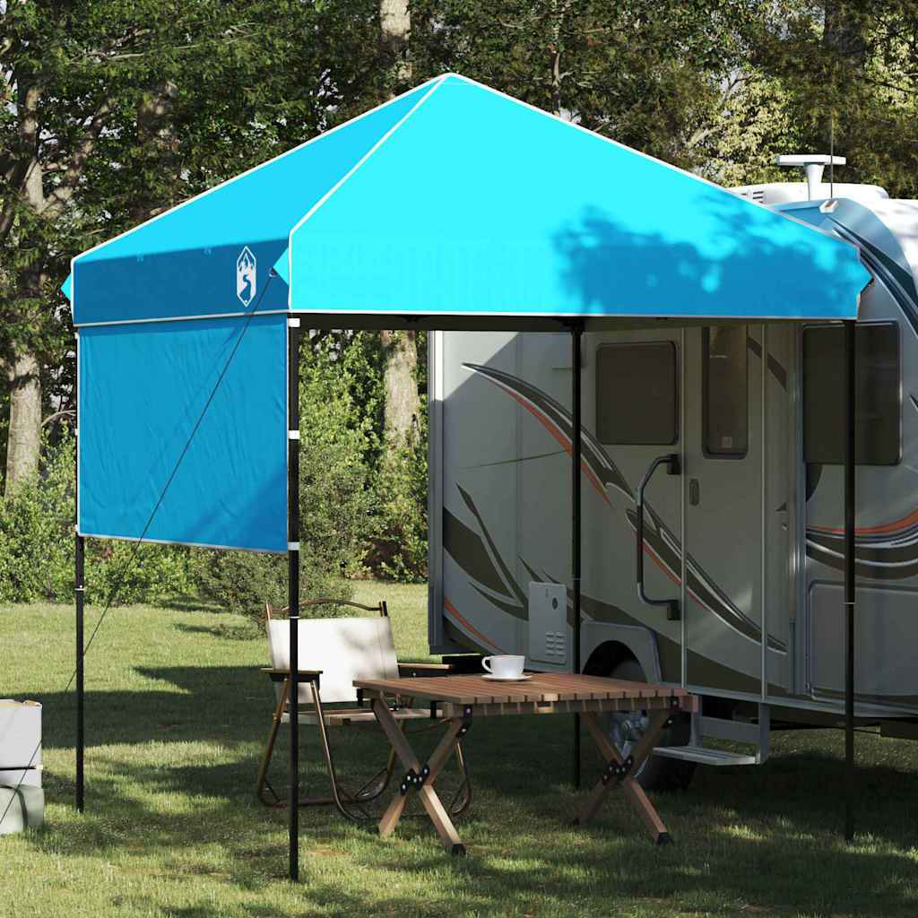 vidaXL Pop-up Luifel Tent Blauw 200 x 200 cm Stof