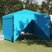vidaXL Pop-up Luifel Tent Blauw 300 x 300 cm Stof
