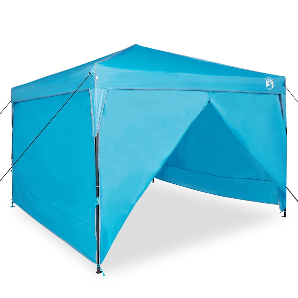 vidaXL Pop-up Luifel Tent Blauw 300 x 300 cm Stof