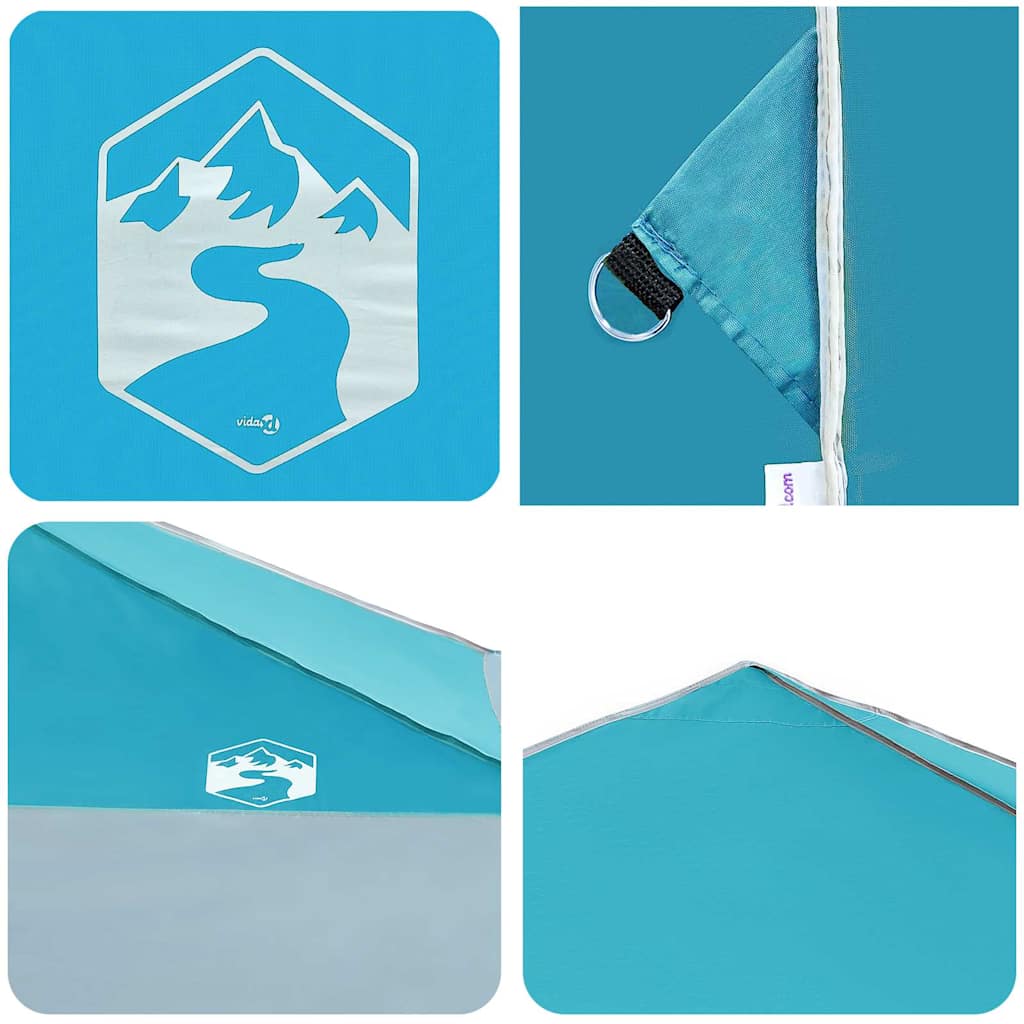 vidaXL Pop-up Luifel Tent Blauw 400 x 400 cm Stof