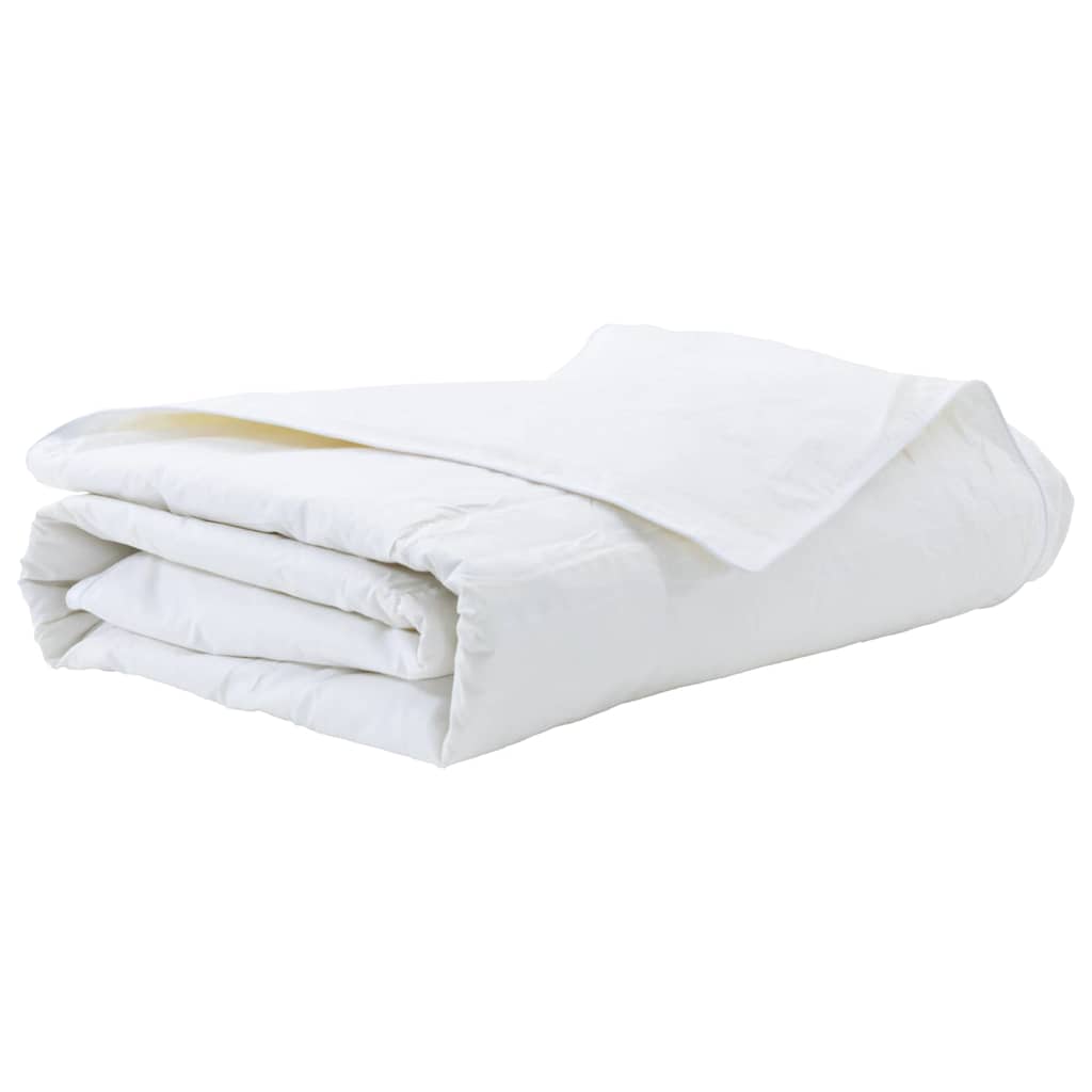 vidaXL Dekens & Duvets Wit 135 x 200 cm Dons