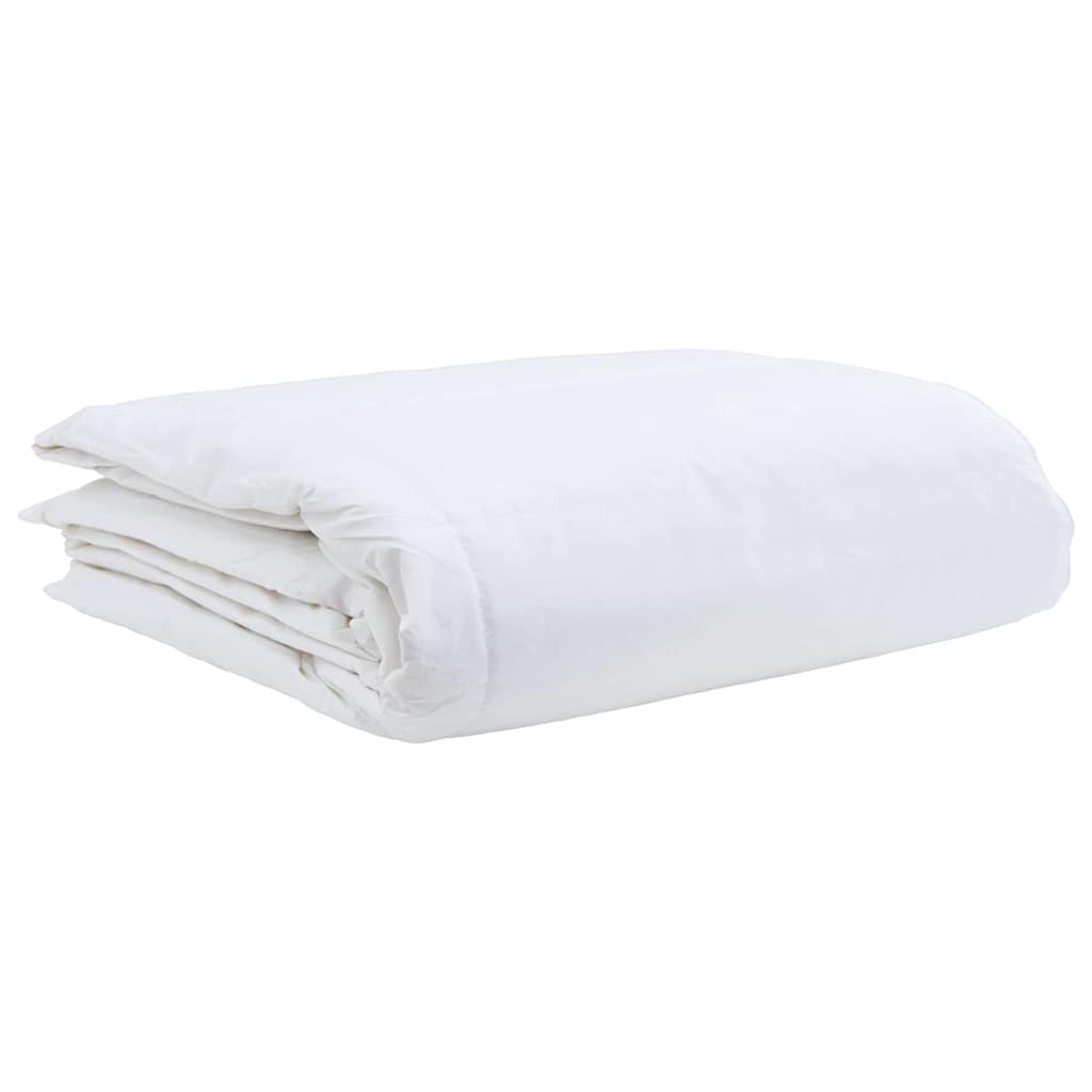 vidaXL Dekens & Duvets Wit 135 x 200 cm Dons