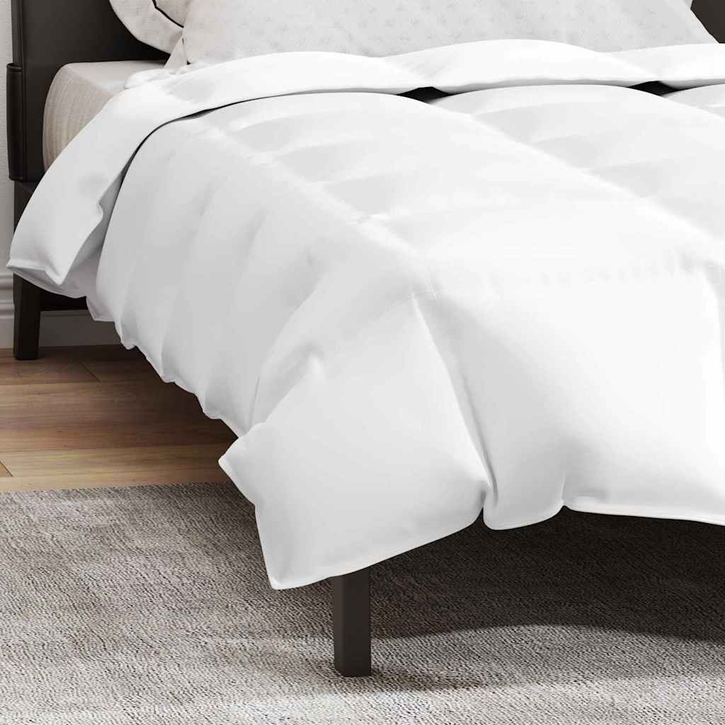 vidaXL Dekens & Duvets Wit 135 x 200 cm Dons