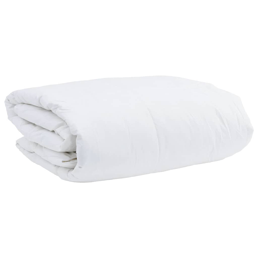 vidaXL Dekens & Duvets Wit 135 x 200 cm Dons