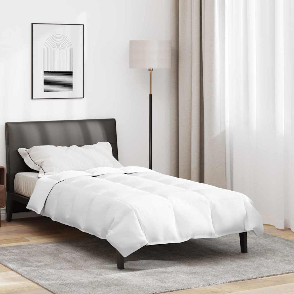 vidaXL Dekens & Duvets Wit 135 x 200 cm Dons