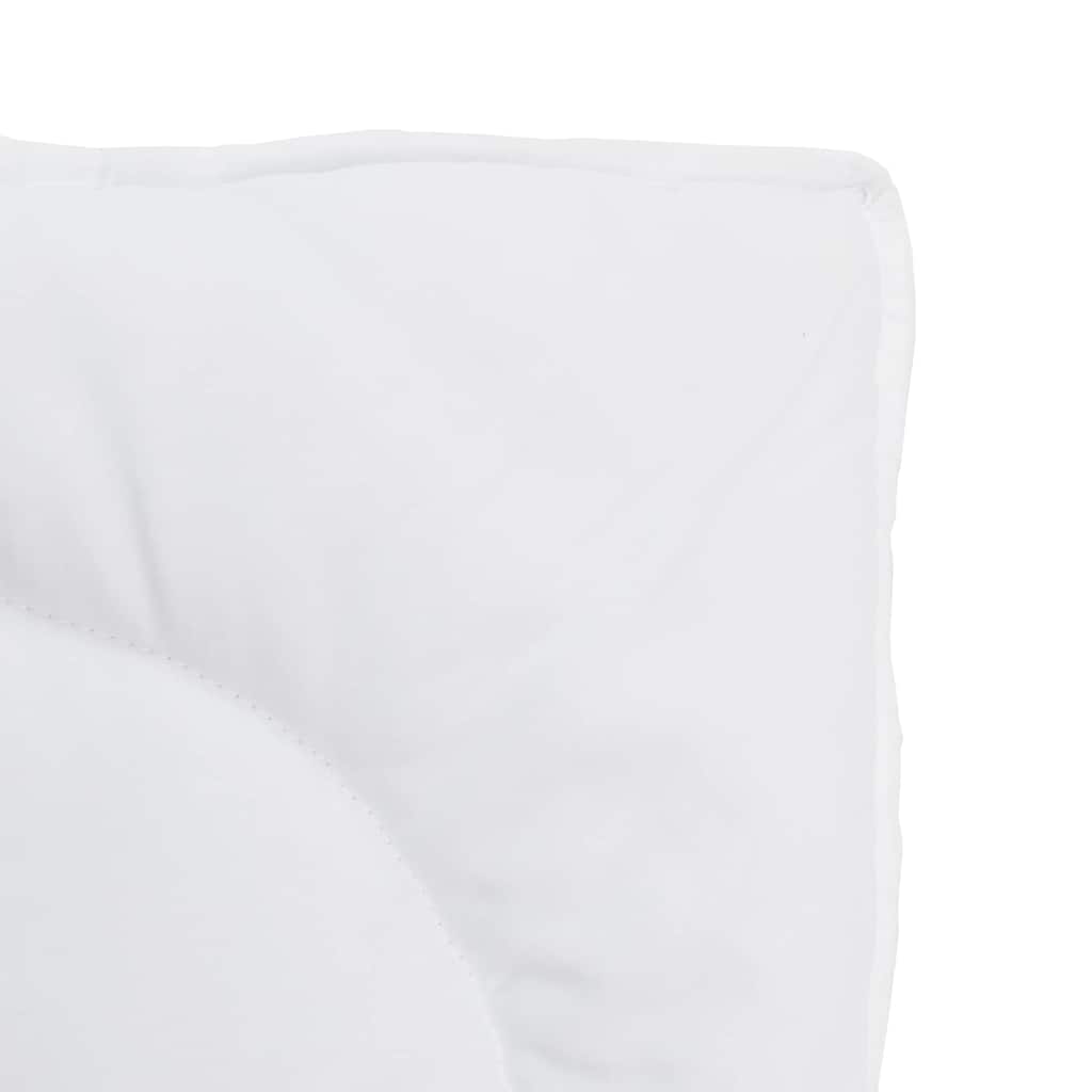 vidaXL Dekens & Duvets Wit 135 x 200 cm Microvezel