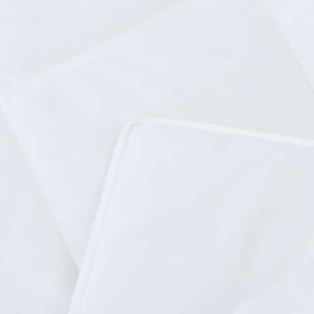 vidaXL Dekens & Duvets Wit 135 x 200 cm Microvezel