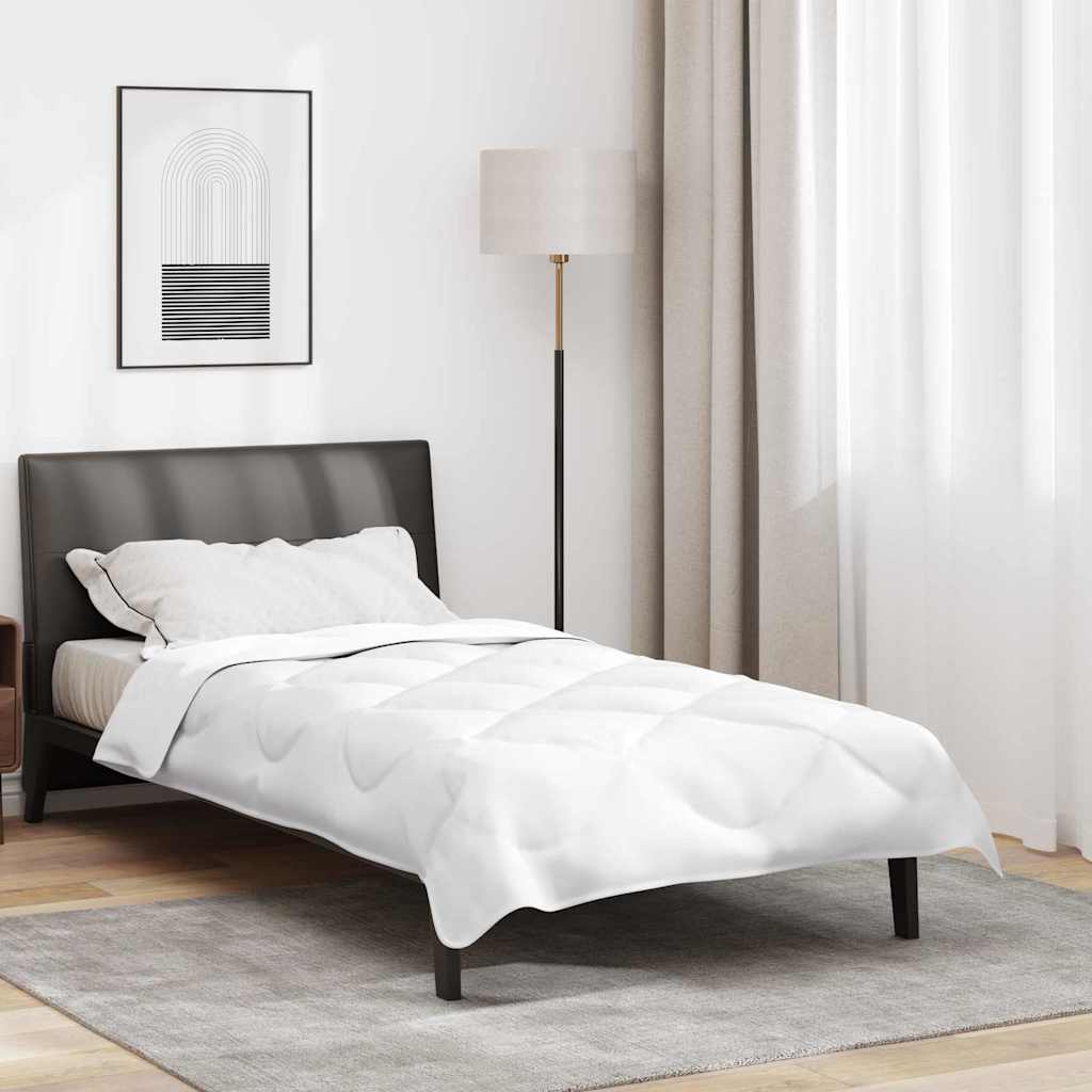 vidaXL Dekens & Duvets Wit 135 x 200 cm Microvezel