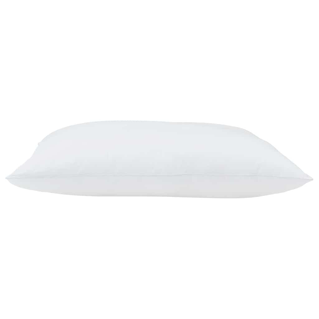 vidaXL Hoofdkussen Wit 105gsm 50% katoen en 50% polyester blend