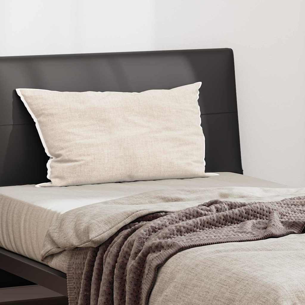 vidaXL Hoofdkussen Wit 105gsm 50% katoen en 50% polyester blend