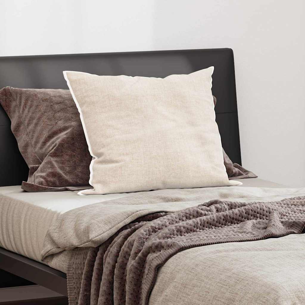 vidaXL Hoofdkussen Wit 105gsm 50% katoen en 50% polyester blend