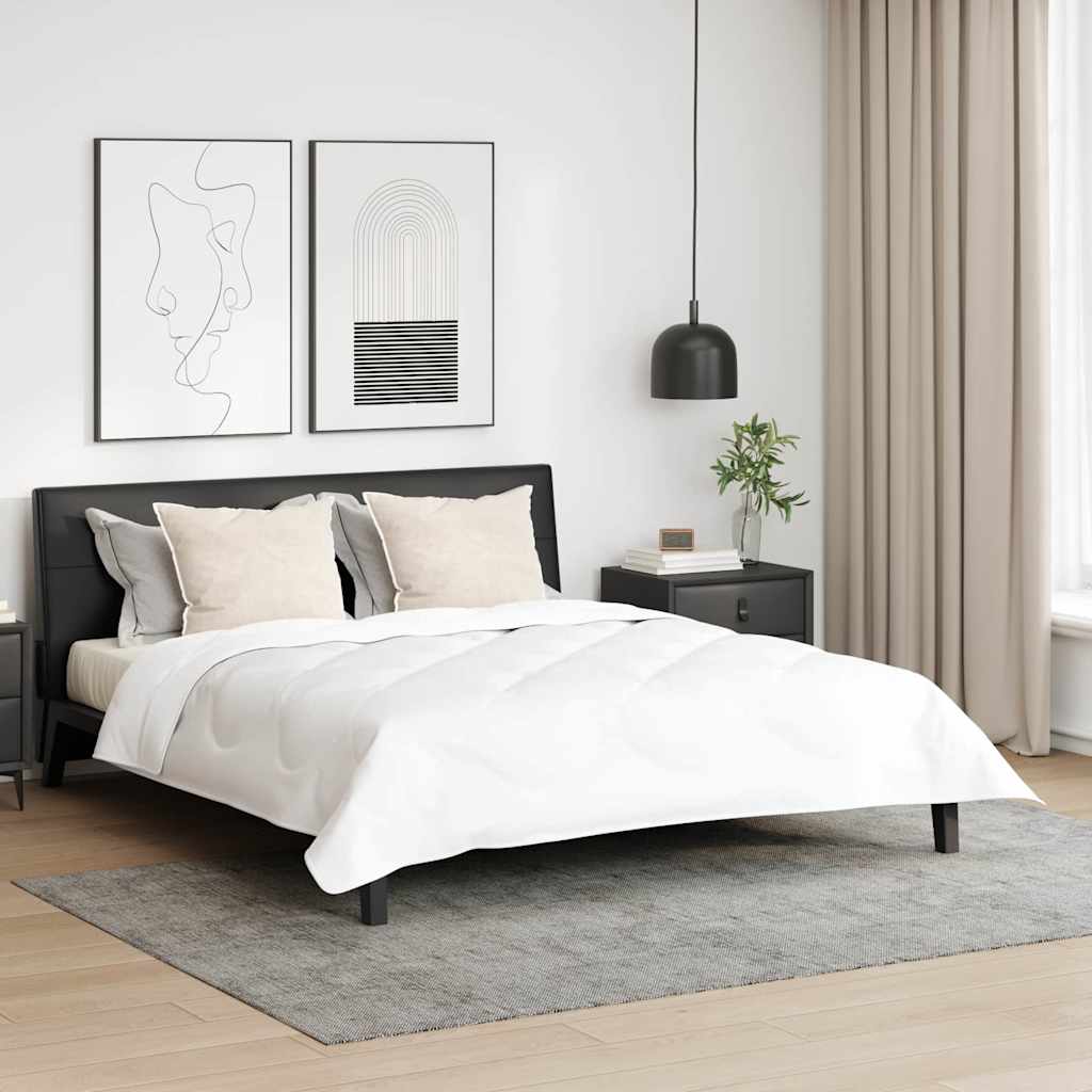 vidaXL Hoofdkussen Wit 105gsm 50% katoen en 50% polyester blend